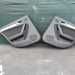 Boczek Boczki Drzwi Czarne Speed S-Line Soul Komplet Przod Tyl Audi A4 B8