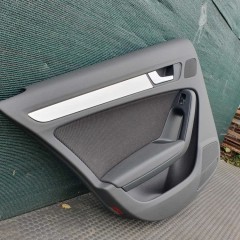 Boczek Boczki Drzwi Czarne Speed S-Line Soul Komplet Przod Tyl Audi A4 B8