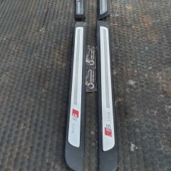 Listwa Listwy Progowe Ozdobne Drzwi S-Line Nakładki Komplet Przód Tyl AUDI A4 B8 Sedan Kombi