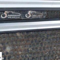 Listwa Listwy Progowe Ozdobne Drzwi S-Line Nakładki Komplet Przód Tyl AUDI A4 B8 Sedan Kombi