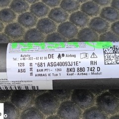 Kurtyna Boczna 8K0880741D 8K0880742D Kurtyny Poduszka Powietrzna Air Bag Lewa Prawa Audi A4 B8 Sedan Kombi