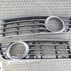 Kratka Halogen Srodkowa Zderzaka Ramka Chrom Maskownica AUDI A4 B6
