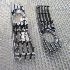 Kratka Halogen Srodkowa Zderzaka Ramka Chrom Maskownica AUDI A4 B6