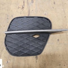 Kratka Zaslepka 7222860 Zderzaka Prawa Boczna Listwa Srebrna Oryginal BMW X5 E70 Lift LCI