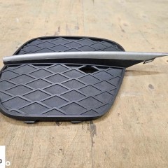 Kratka Zaslepka 7222860 Zderzaka Prawa Boczna Listwa Srebrna Oryginal BMW X5 E70 Lift LCI