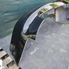 Zderzak Tyl Tylny S-Line Czarny LY9B Dyfuzor Dwa Wydechy Czujniki PDC Audi A4 B8 Avant Kombi 09r