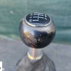 Gałka Mieszek Czarna S-Line Skóra Lewarek Zmiany 6 Biegów Manual Audi A4 B6 B7