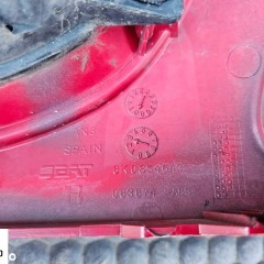 Atrapka Atrapa LP3G Czerwona Chlodnicy Gril Maski Emblemat Znaczek Seat Cordoba I 1 Ibiza II 2