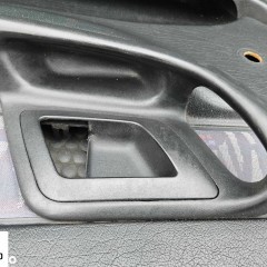 Boczek Boczki Drzwi Tapicerka Czarna Komplet Europa Seat Cordoba I 1 Przed Lift