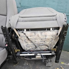 Fotele Fotel Kanapa Skladana Welur Szare Swing Podlokietnik Audi A4 B6 Sedan Kombi Komplet