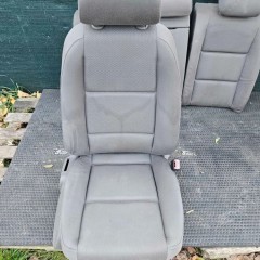 Fotele Fotel Kanapa Skladana Welur Szare Swing Podlokietnik Audi A4 B6 Sedan Kombi Komplet