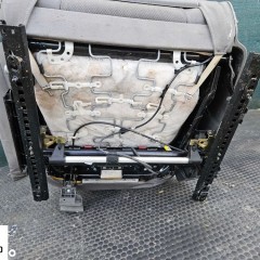 Fotele Fotel Kanapa Skladana Welur Szare Swing Podlokietnik Audi A4 B6 Sedan Kombi Komplet