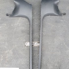 Oslona Slupka Progu Plastik Tapicerka Czarne Soul AUDI A4 B6 B7