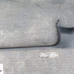 Oslona Slupka Progu Plastik Tapicerka Czarne Soul AUDI A4 B6 B7