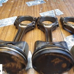 Tłok Tłoki 078M Korbowód Panewki 3.0 V6 ASN Audi A4 B6 A6 C5 VW