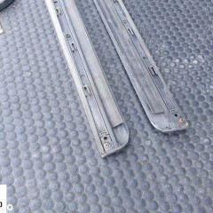 Listwa Listwy Dolne Drzwi Ciemnoszare Audi A4 B6 Sedan Kombi