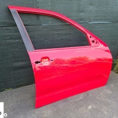 Drzwi Przod Przednie Lewe Prawe Czerwone LP3G Seat Cordoba I 1 98r Poszycie