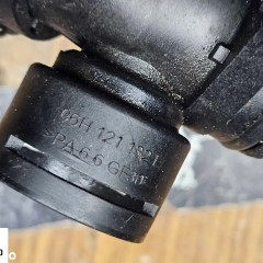 Przewody 8K1819350AT Weze Rurki Nagrzewnicy Plynu Wody 1.8 2.0 TFSI EUROPA Audi A4 B8 A5 8T