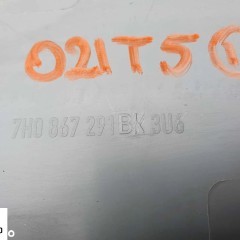 Osłona 7H0867291BK 3U6 7H0867292AP Słupka B Plastik Tapicerka Wnetrza Jasna Lewa Prawa VW Transporter T5 Caravella Multivan