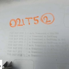 Osłona 7H0867291BK 3U6 7H0867292AP Słupka B Plastik Tapicerka Wnetrza Jasna Lewa Prawa VW Transporter T5 Caravella Multivan