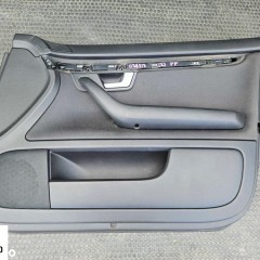 Boczek Boczki Drzwi Czarny Welur Soul Komplet Korbka Tyl Audi A4 B6 B7 EUROPA