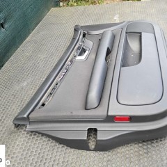 Boczek Boczki Drzwi Czarny Welur Soul Komplet Korbka Tyl Audi A4 B6 B7 EUROPA