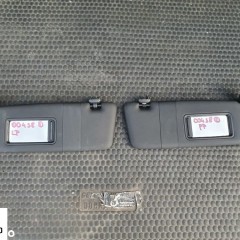 Podsufitka Sufit Osłona Slupkow Tapicerka Daszki Uchwyty S-Line Czarna Soul Audi A4 B8 Sedan