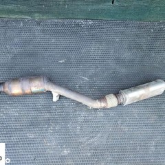 Katalizator 8E0131701GF 8E0131701GH Kat Wydechowy Plecionka Łacznik Tlumik 3.2 FSI Audi A4 B7 A6 A8