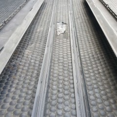 Listwa Listwy Próg Nakładka Zaślepka Progu Lewa Prawa Komplet Szara Audi A4 B6 Sedan Kombi