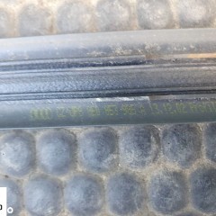 Listwa Listwy Próg Nakładka Zaślepka Progu Lewa Prawa Komplet Szara Audi A4 B6 Sedan Kombi