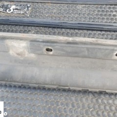 Listwa Listwy Próg Nakładka Zaślepka Progu Lewa Prawa Komplet Szara Audi A4 B6 Sedan Kombi