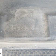 Listwa Listwy Próg Nakładka Zaślepka Progu Lewa Prawa Komplet Szara Audi A4 B6 Sedan Kombi