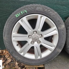 Alu Felgi 8K0601025B Alufelgi R17 Ronal 1922 5x112 7.5J ET45 Opony Letnie 225/50 AUDI VW Skoda Seat