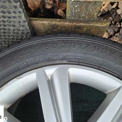 Alu Felgi 8K0601025B Alufelgi R17 Ronal 1922 5x112 7.5J ET45 Opony Letnie 225/50 AUDI VW Skoda Seat