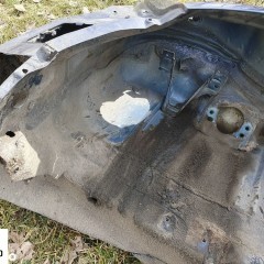 Błotnik Ćwiartka Poszycie Słupek Próg LB5N Tyl Tylny Lewa Prawa VW Golf IV 4 3D 3 Drzwi