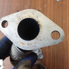 Rurka 038131521AJ Przewod Rura Kruciec EGR 1.9 TDI AWX Audi A4 B6 VW Passat B5 038131521AJ