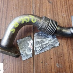 Rurka 038131521AJ Przewod Rura Kruciec EGR 1.9 TDI AWX Audi A4 B6 VW Passat B5 038131521AJ