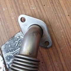 Rurka 038131521AJ Przewod Rura Kruciec EGR 1.9 TDI AWX Audi A4 B6 VW Passat B5 038131521AJ