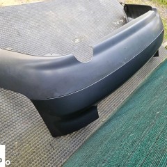 Zderzak Tyl Tylny Szary LX7Z 8E5807521 Listwa Chrom Dokladka Audi A4 B6 Sedan