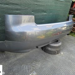 Zderzak Tyl Tylny Szary LX7Z 8E5807521 Listwa Chrom Dokladka Audi A4 B6 Sedan