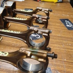 Tłok Tłoki BHS 06BA Korbowód Korba Panewki 2.0 ALT 20V Audi A4 B6 A6 C5 VW