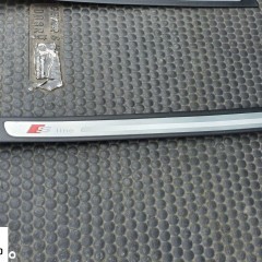 Listwa Listwy Progowe Ozdobne Drzwi S-Line Nakładki Komplet Przód Tyl AUDI A4 B8 Sedan Kombi