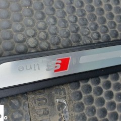 Listwa Listwy Progowe Ozdobne Drzwi S-Line Nakładki Komplet Przód Tyl AUDI A4 B8 Sedan Kombi