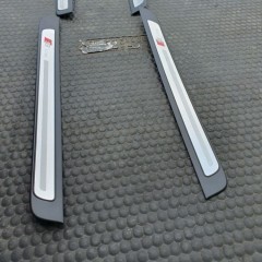 Listwa Listwy Progowe Ozdobne Drzwi S-Line Nakładki Komplet Przód Tyl AUDI A4 B8 Sedan Kombi