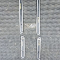 Listwa Listwy Progowe Ozdobne Drzwi S-Line Nakładki Komplet Przód Tyl AUDI A4 B8 Sedan Kombi