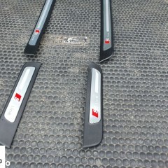 Listwa Listwy Progowe Ozdobne Drzwi S-Line Nakładki Komplet Przód Tyl AUDI A4 B8 Sedan Kombi