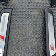 Listwa Listwy Progowe Ozdobne Drzwi S-Line Nakładki Komplet Przód Tyl AUDI A4 B8 Sedan Kombi