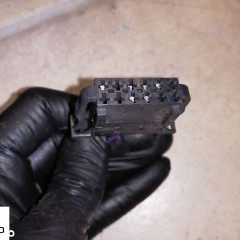 Lusterko Prawe Zewnetrzne Czarne L041 VW Passat B5 LF Europa