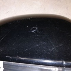 Lusterko Prawe Zewnetrzne Czarne L041 VW Passat B5 LF Europa