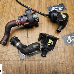 Pompa 1J0819809 8K0965561A Pompka Wody Plynu Zawor Nagrzewnicy Przewod Waz 1.8 2.0 TFSI AUDI A4 B8 A5 8T VW Skoda Seat.